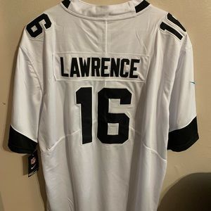 Authentic Nike Football Jersey, Trevor Lawrence, Jacksonville Jaguars, No. 16.